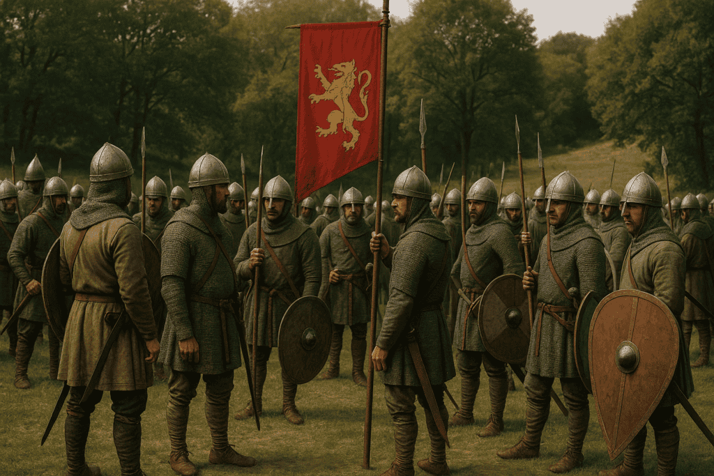 battle-of-hastings-1066_army assembled