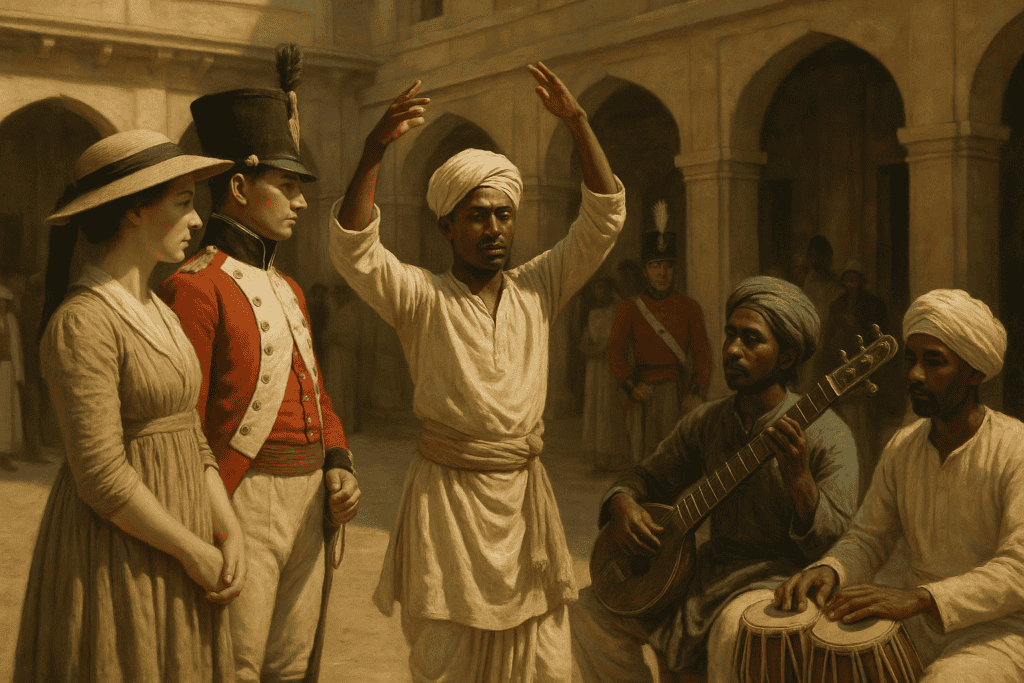 east-india-company musicians playing