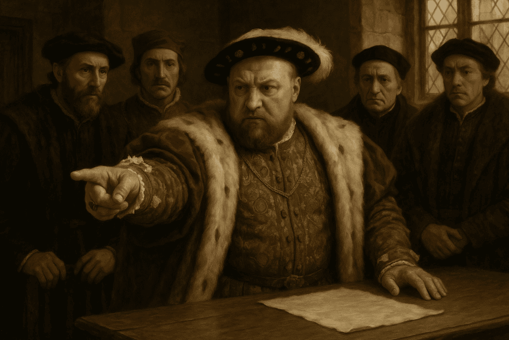 tudor-succession-crisis_Henry orders