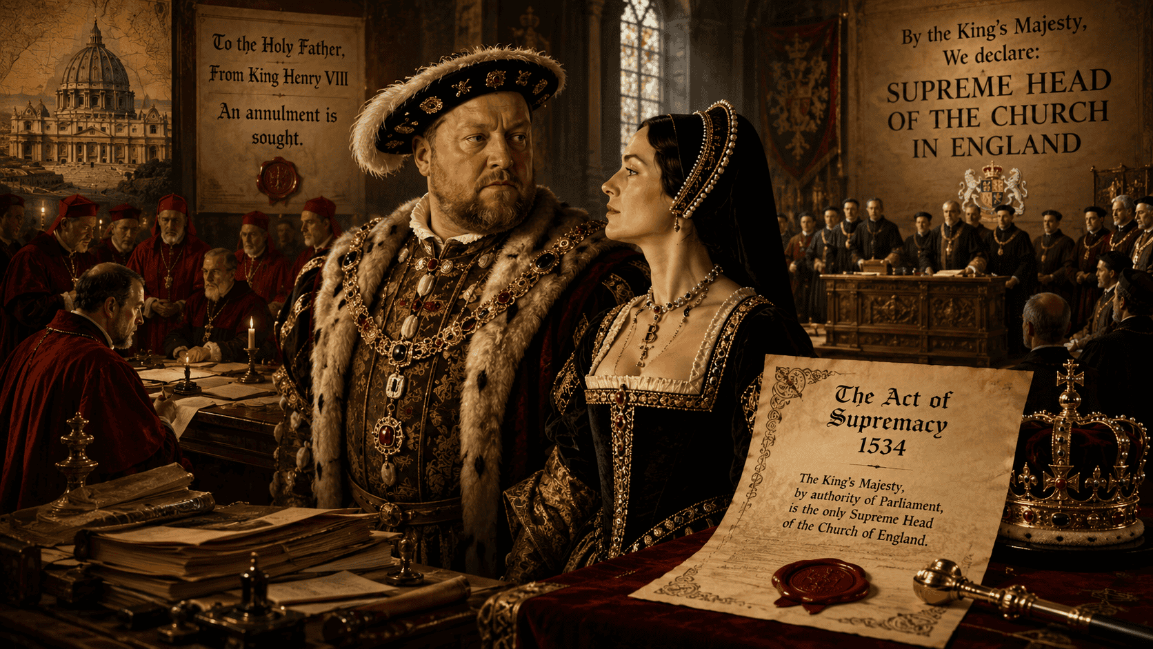 Digging Deep Histories | Henry VIII and the break with Rome Digging Deep Histories | Henry VIII and the break with Rome