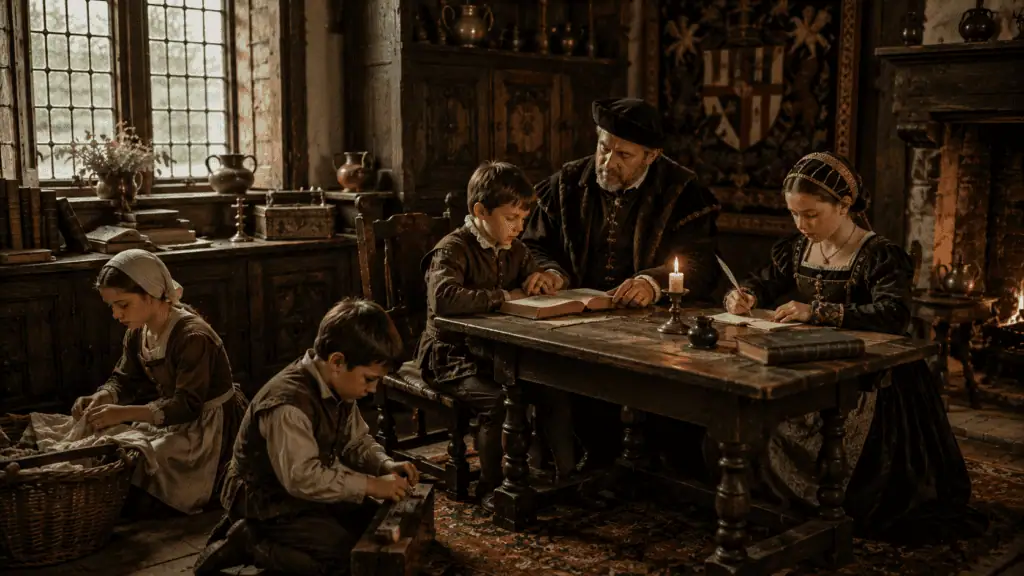 Tudor Households: Exploring Early Modern Society 9 10. tudor-households-Amelia Harcourt