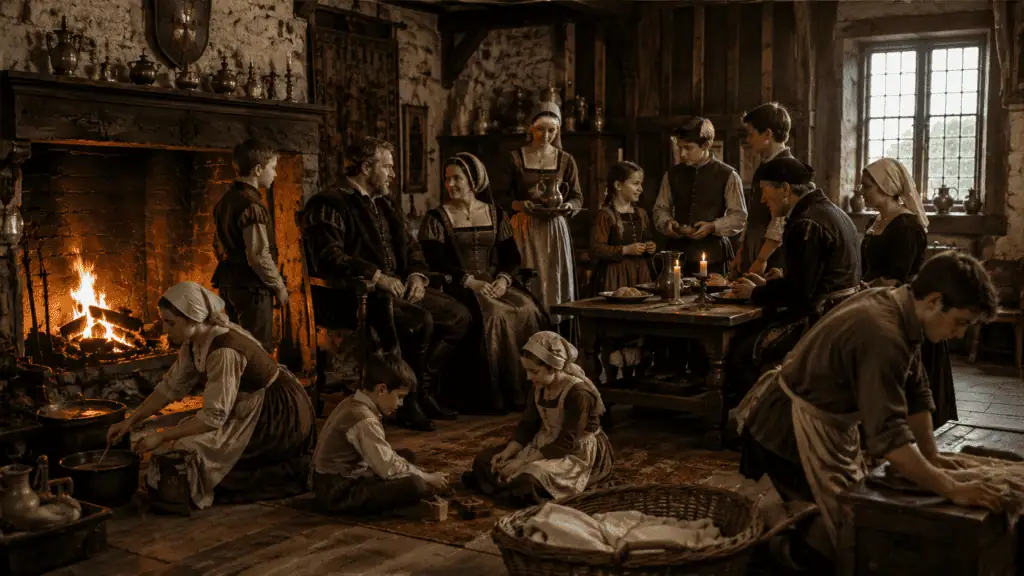 Tudor Households: Exploring Early Modern Society 2 3. Tudor Households - Gathered together