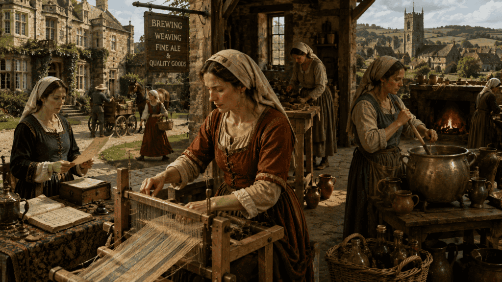 The Lasting Impact of the Black Death: Transformations Across Society 18 Women working After the Black Death - Amelia Harcourt