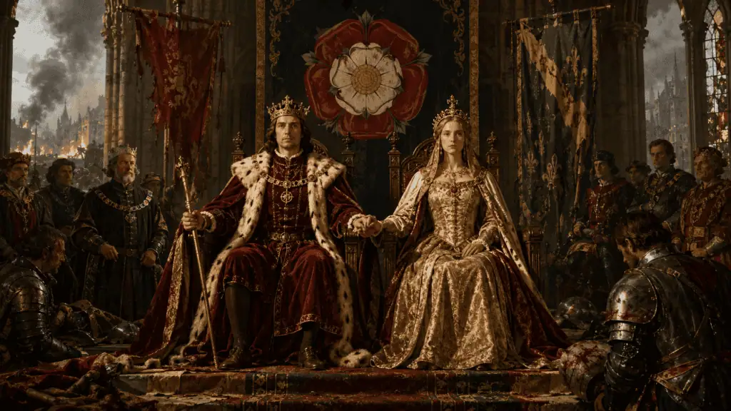 Understanding the War of the Roses: A Pivotal Chapter in English History 6 war-of-the-roses - the king takes a wife