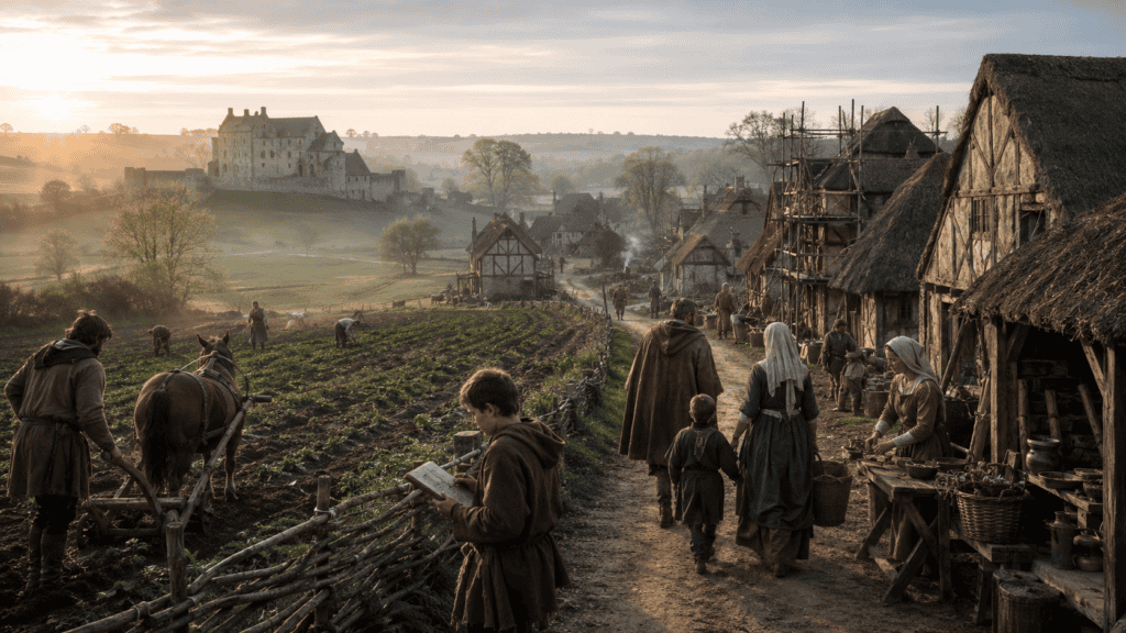 The Lasting Impact of the Black Death: Transformations Across Society 20 Village life After the Black Death - Amelia Harcourt