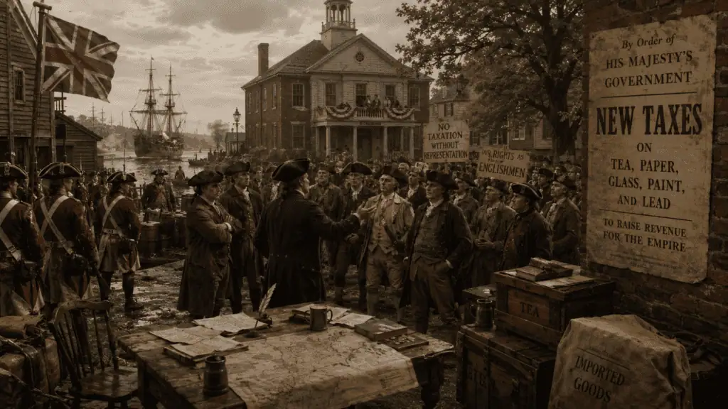 The Seven Years War: A Global Conflict Unveiled 9 15. The Seven Years War - The American Tax Revolt