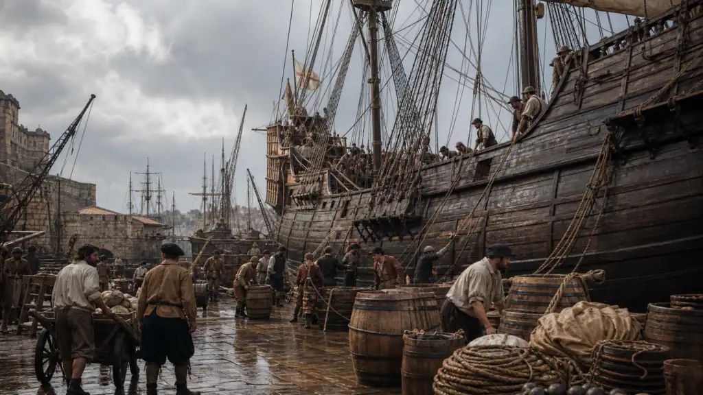 Spanish Armada 1588, Why the Real Victory Mattered 3 Spanish Armada 1588 - The Armada Takes Shape