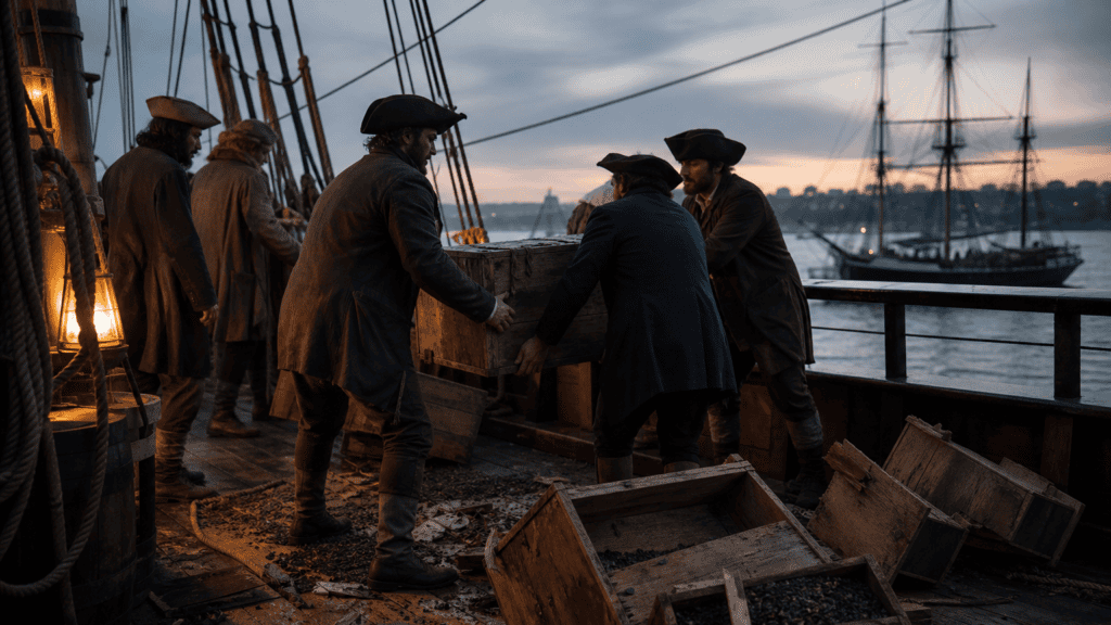 George III and the American Crisis: Why a Colonial Dispute Changed the British World 6 George III and the American Crisis - Boston Harbor Tea