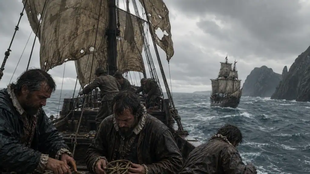 Spanish Armada 1588, Why the Real Victory Mattered 6 7 - Spanish Armada 1588 - The Retreat Around Scotland